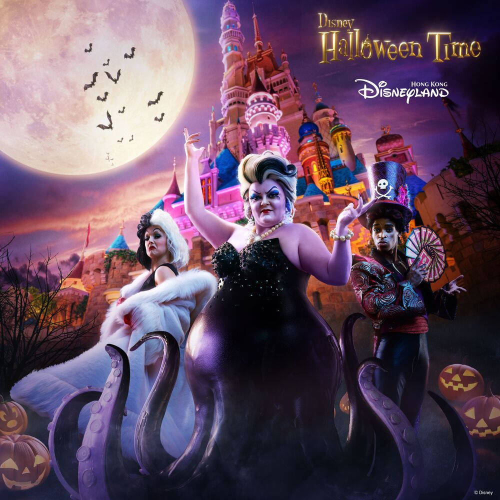 Disney Halloween Villains Real Wallpaper