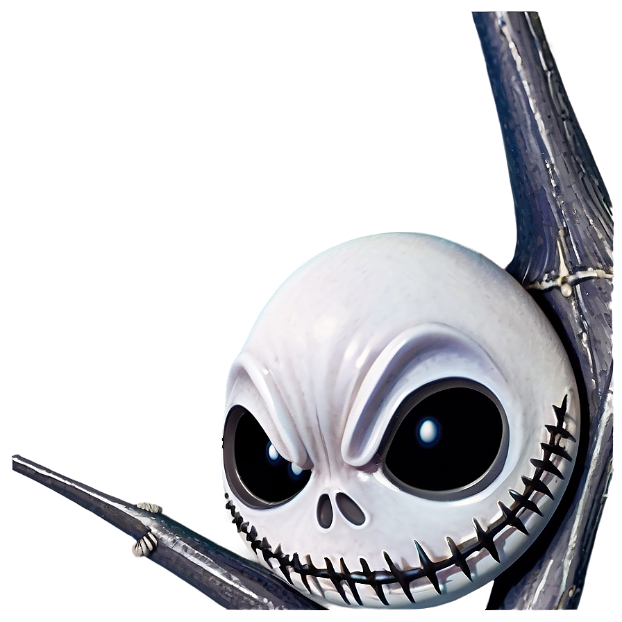 Download Disney Jack Skellington Png Pwb | Wallpapers.com