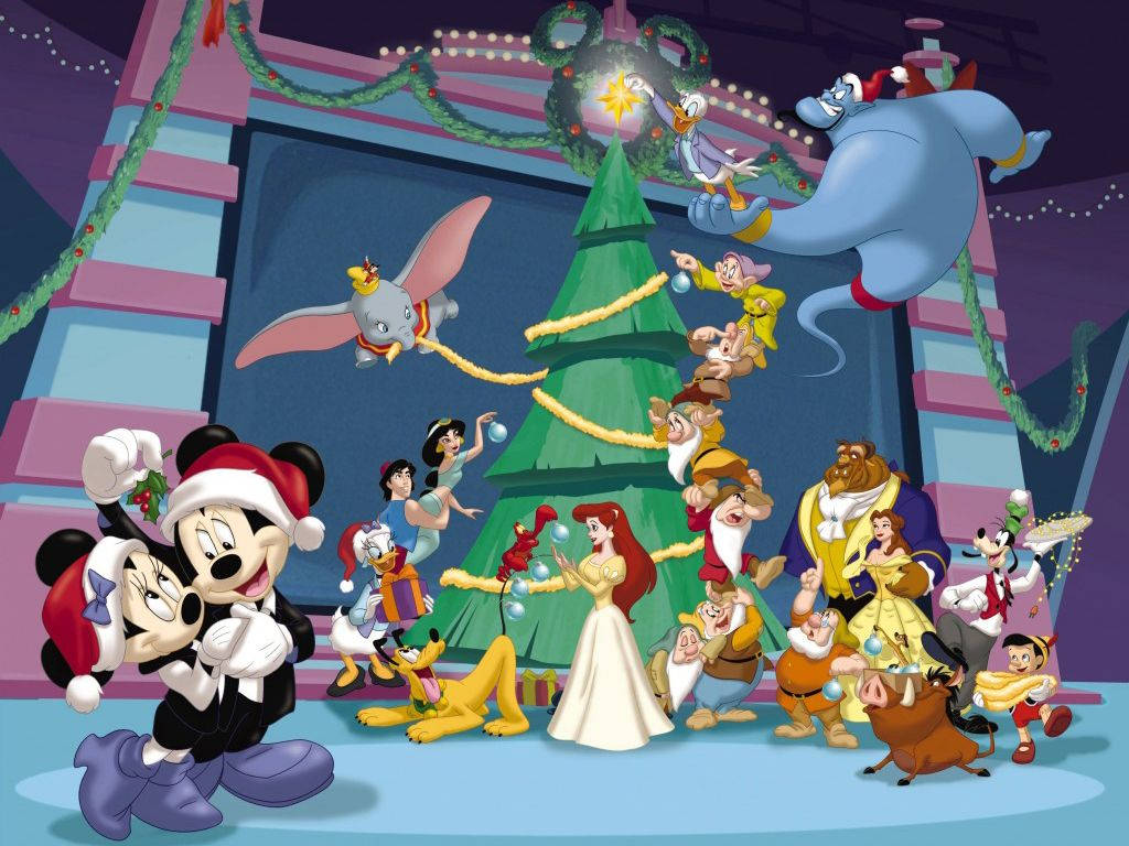 Disney Julefest Wallpaper