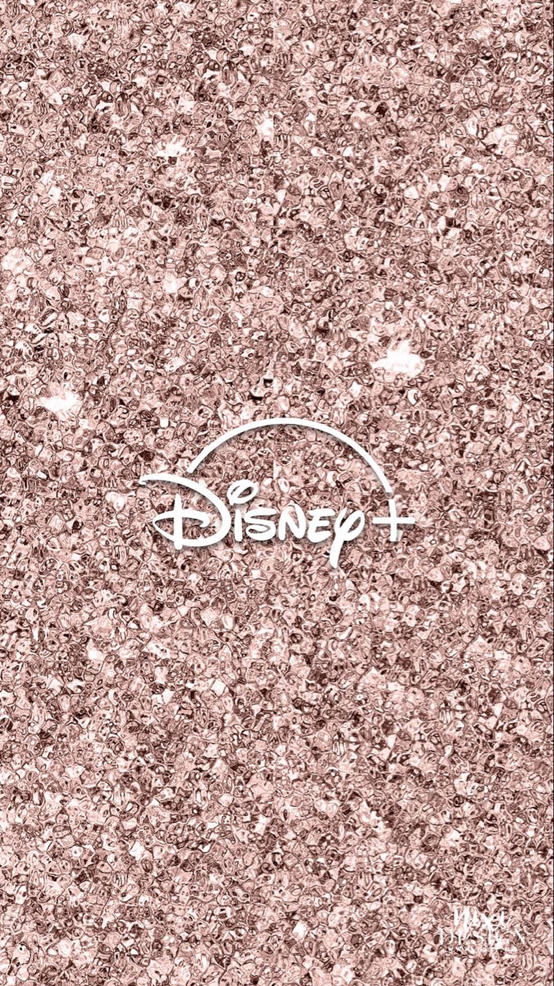 Disney Logo Glitters Wallpaper