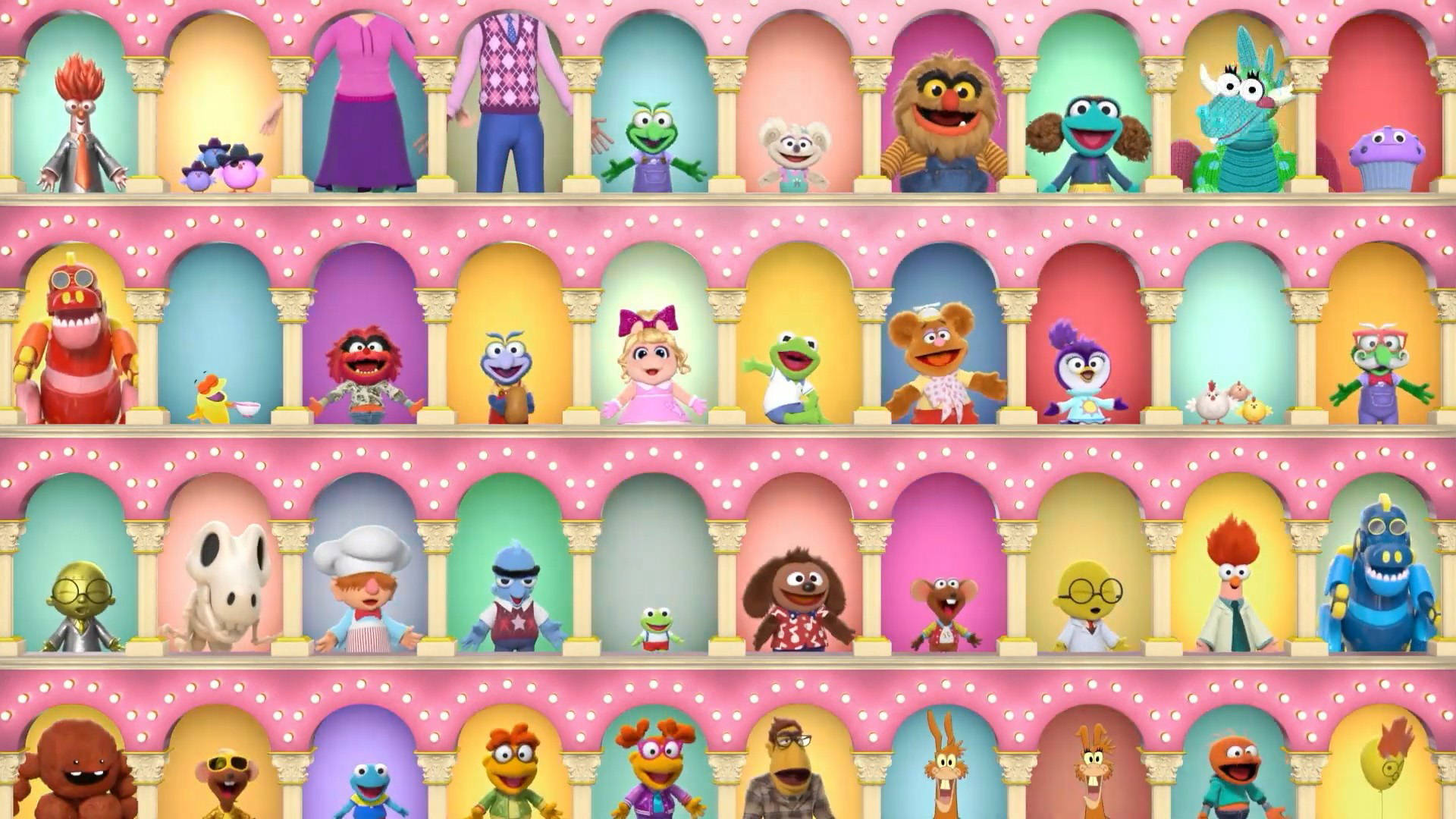 Disney Muppet Babies Final Line-up Background