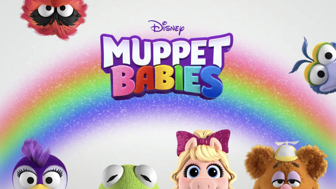 Disney Muppet Babies Half Face Poster Background