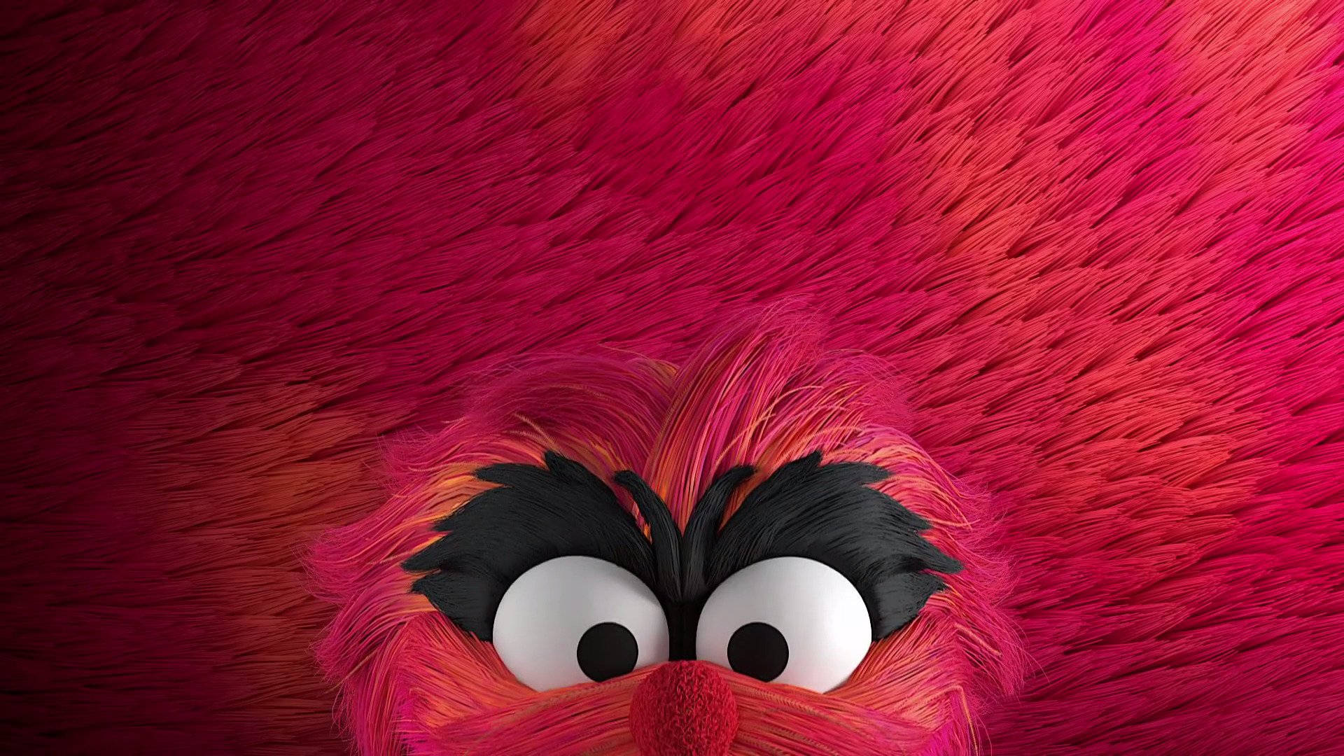 Download Disney Muppet Babies Half-faced Animal Wallpaper 
