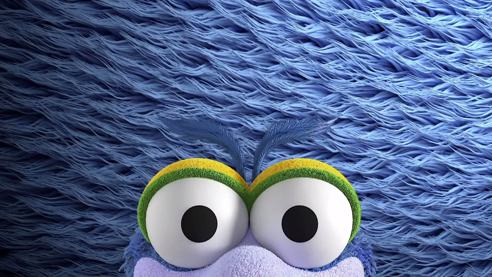 Disney Muppet Babies Half-faced Gonzo Background