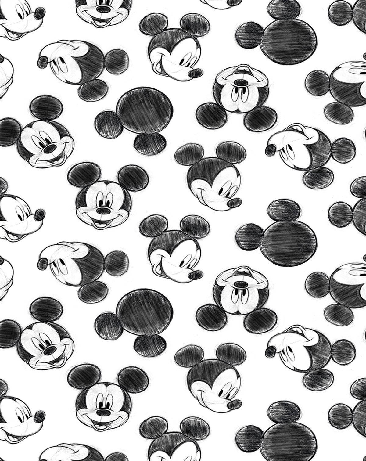 Men's Mickey & Friends Retro Mickey Mouse Sketch T-Shirt – Fifth Sun