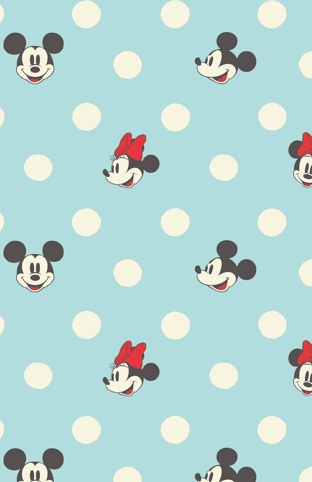 Discover the magic of Disney with this colorful pattern! Wallpaper
