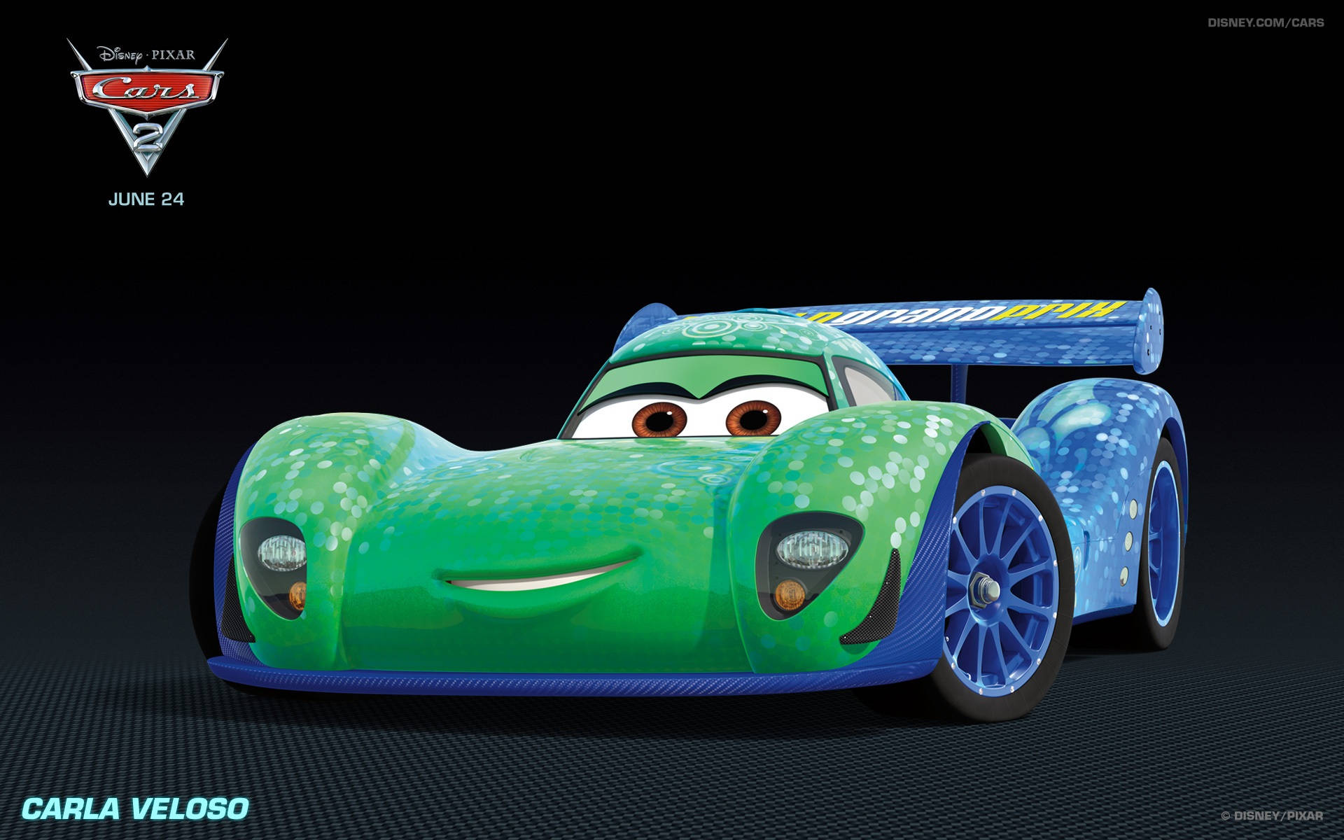 Disney Pixar Carla Veloso Cars 2 Background