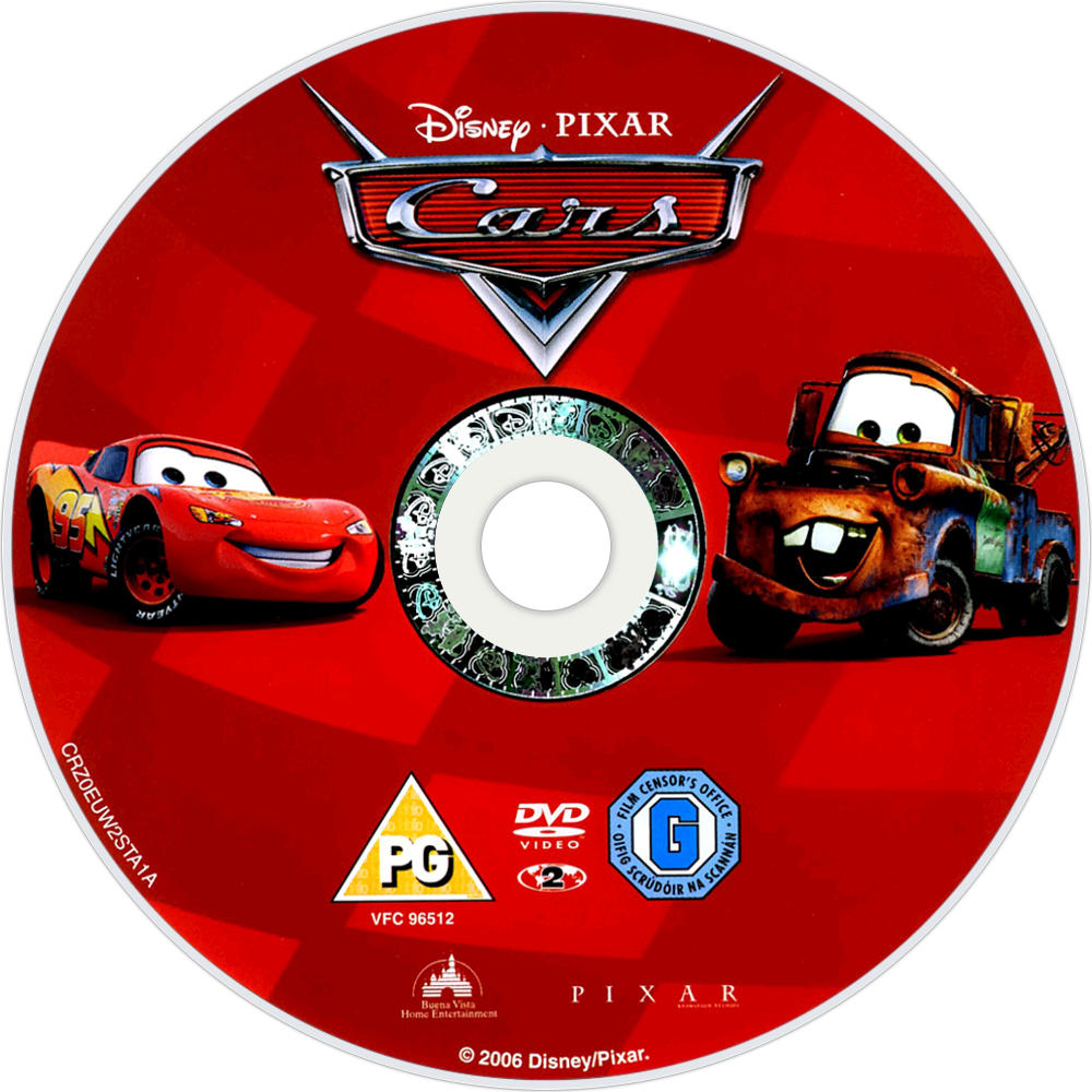 Disney Pixar Cars D V D PNG