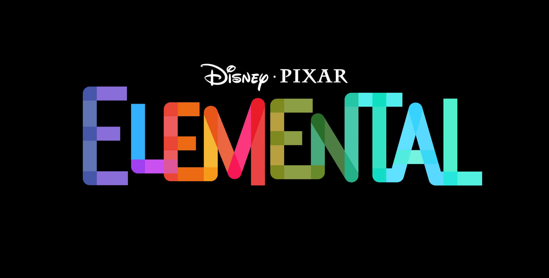 Disney Pixar Elemental Logo Wallpaper