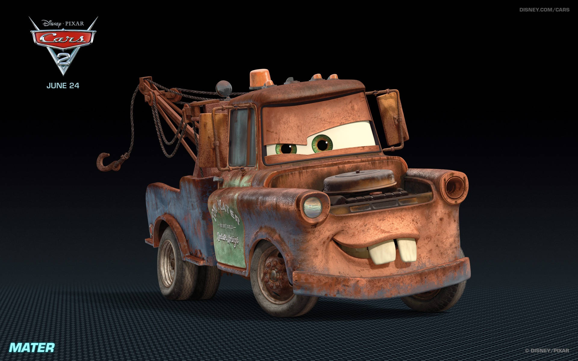 Radiant Mater in Cars 2 Wallpaper