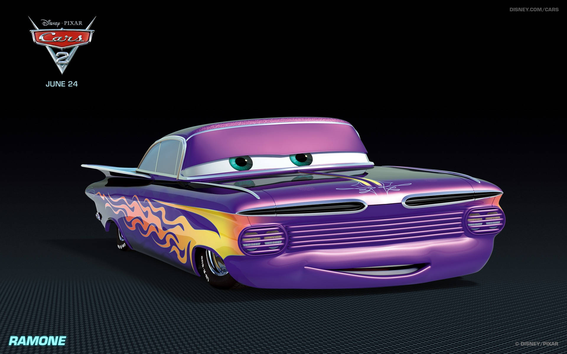 Disney Pixar Ramone Cars 2 Papel de Parede