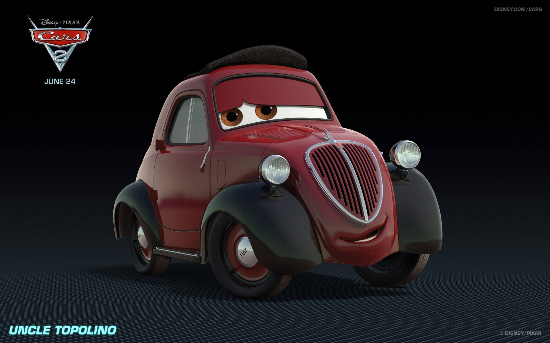 Disney Pixar Uncle Topolino Cars 2 Wallpaper