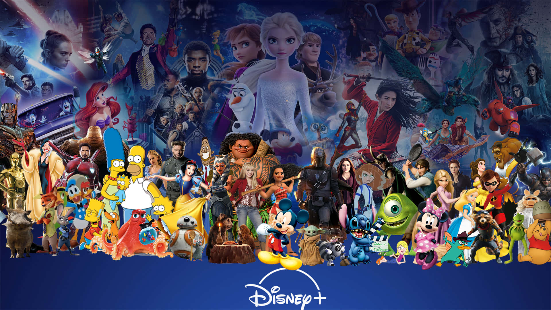 Disney Plus Streaming Service Interface