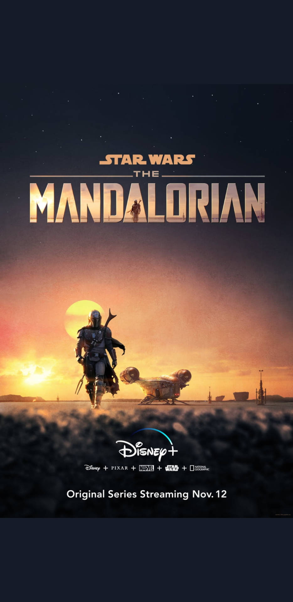 Disney Plus Mandalorian Background