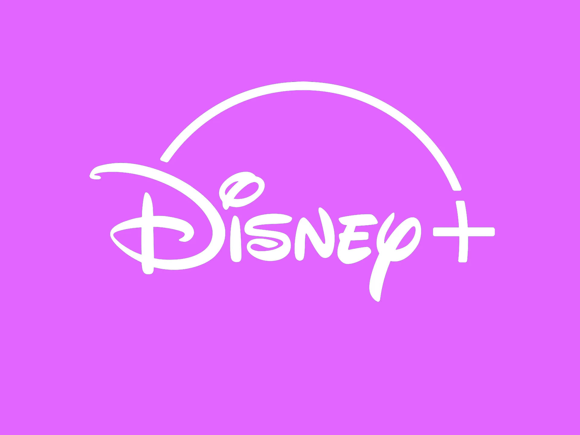 Disney Plus Pink Logo Wallpaper