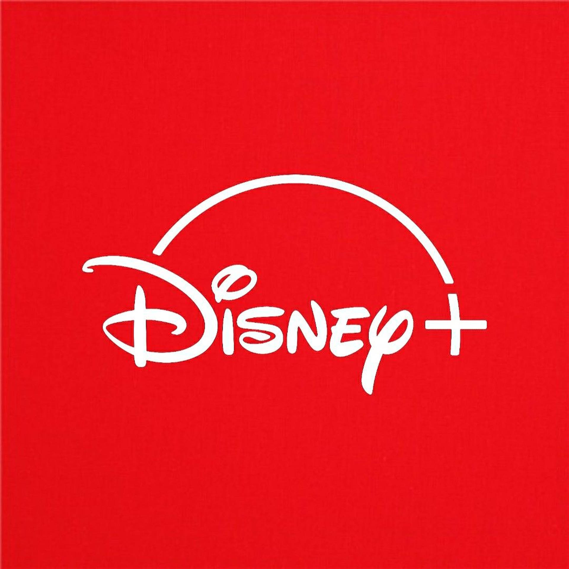 Disney Plus Red Logo Wallpaper
