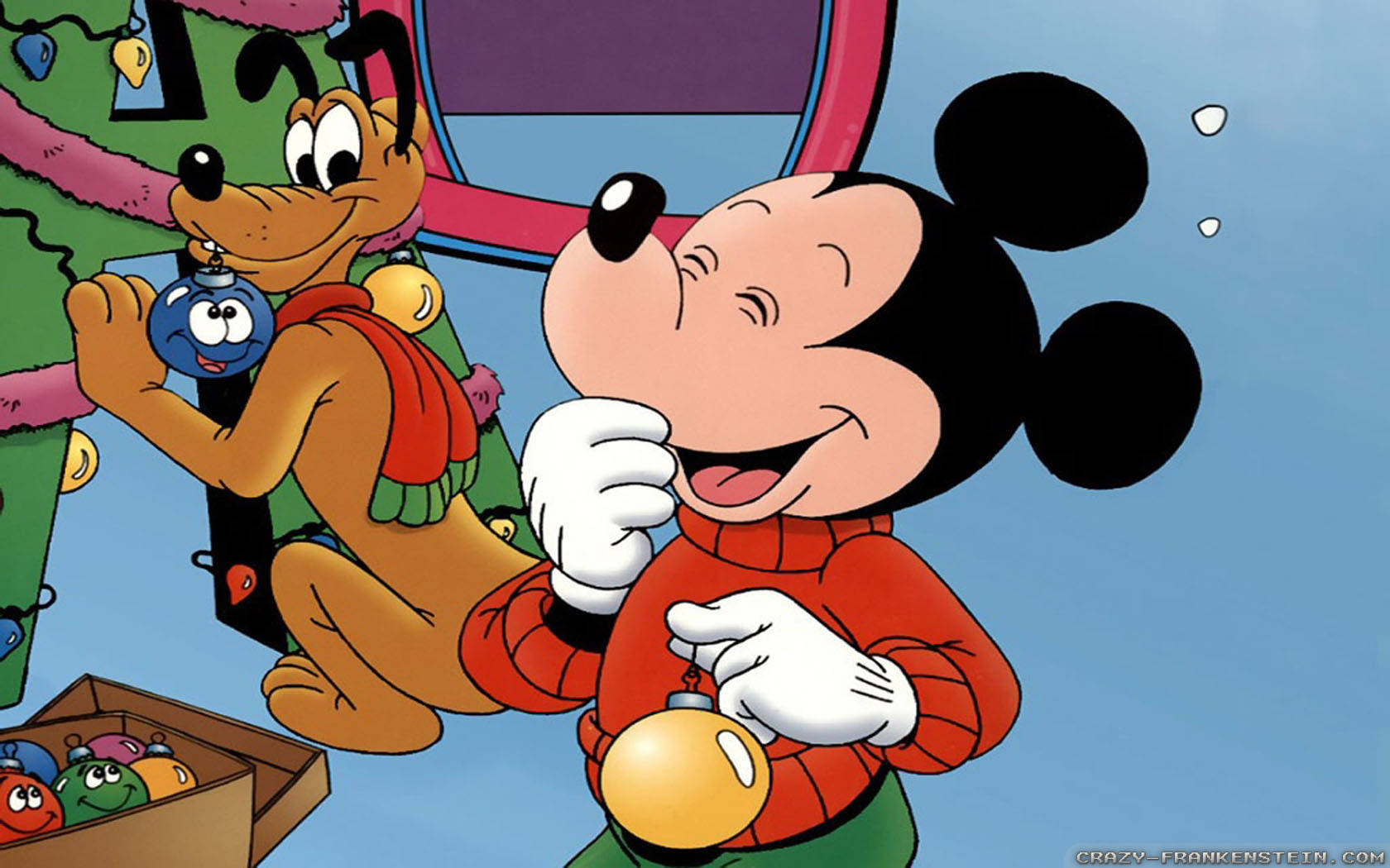 Disneypluto Y Mickey Fondo de pantalla