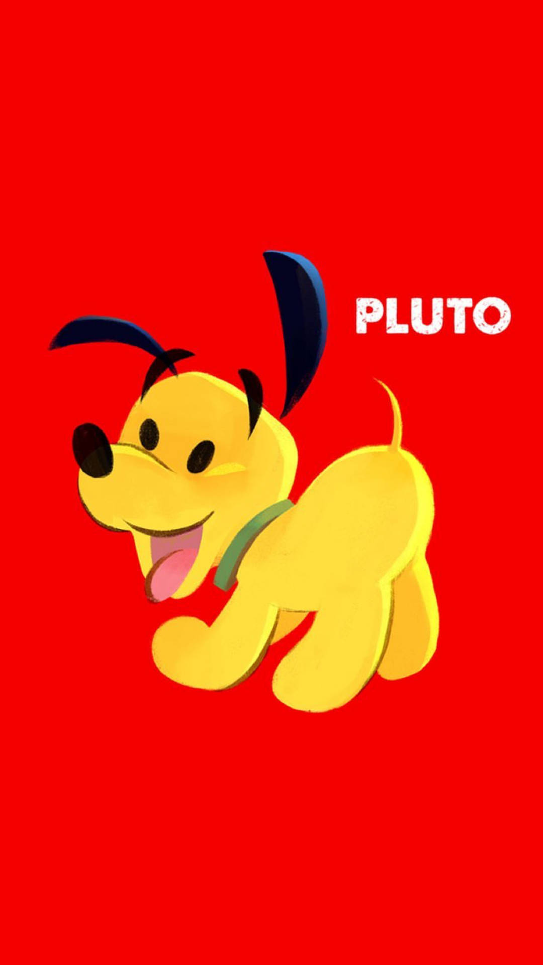 Artede Fan De Disney Sobre Pluto Fondo de pantalla