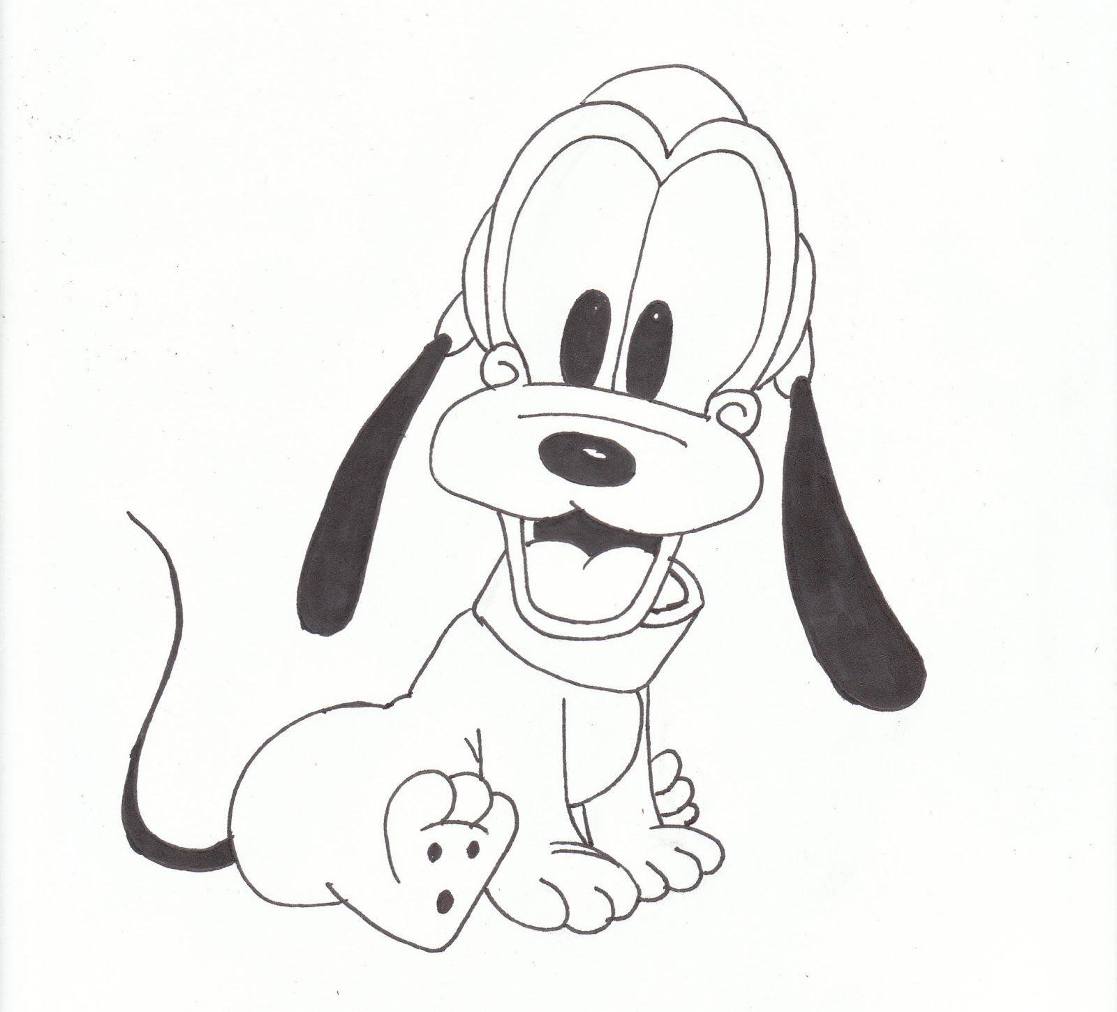 Ilustraciónde Pluto De Disney Fondo de pantalla