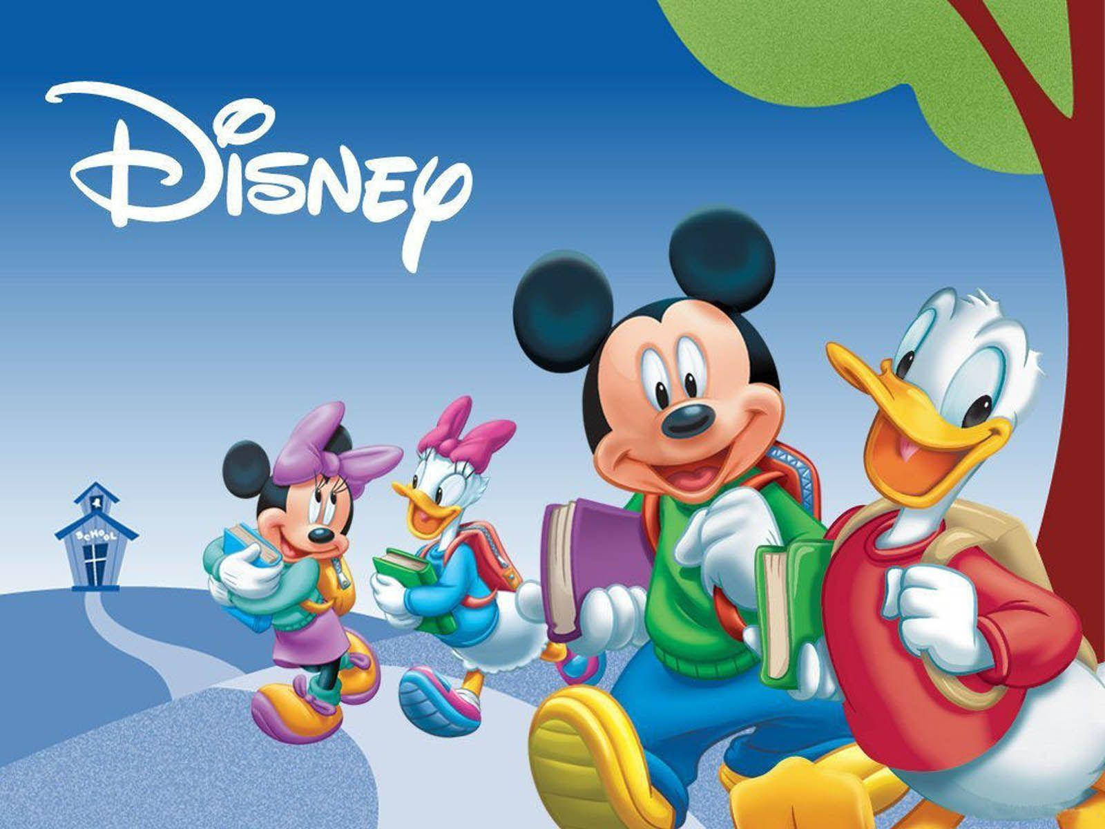Pósterde Disney Mickey Mouse En Alta Definición Fondo de pantalla
