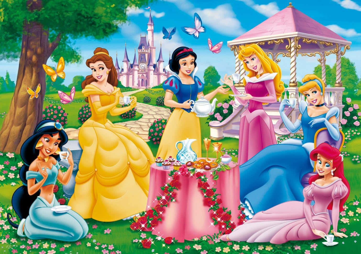 Beautiful Princess In Fairy Tale Background, Beautiful Princesses, Fairy  Tale, Cartoon Background Image And Wallpaper for Free Download