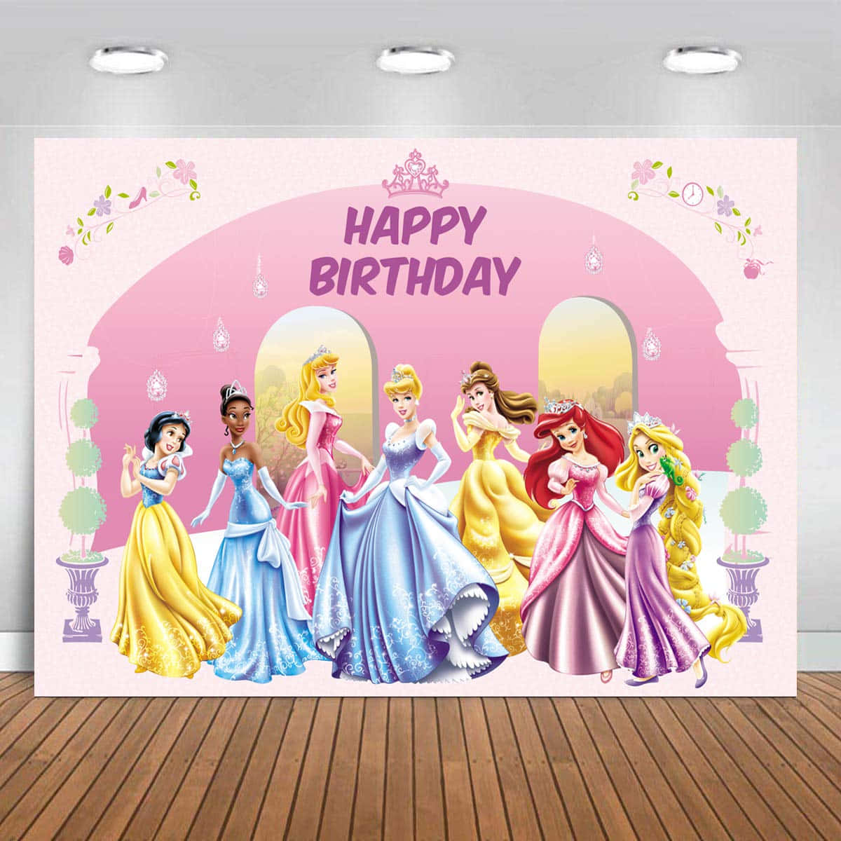 Fejrsand Kærlighed Og Magi Med Disney-prinsesserne.