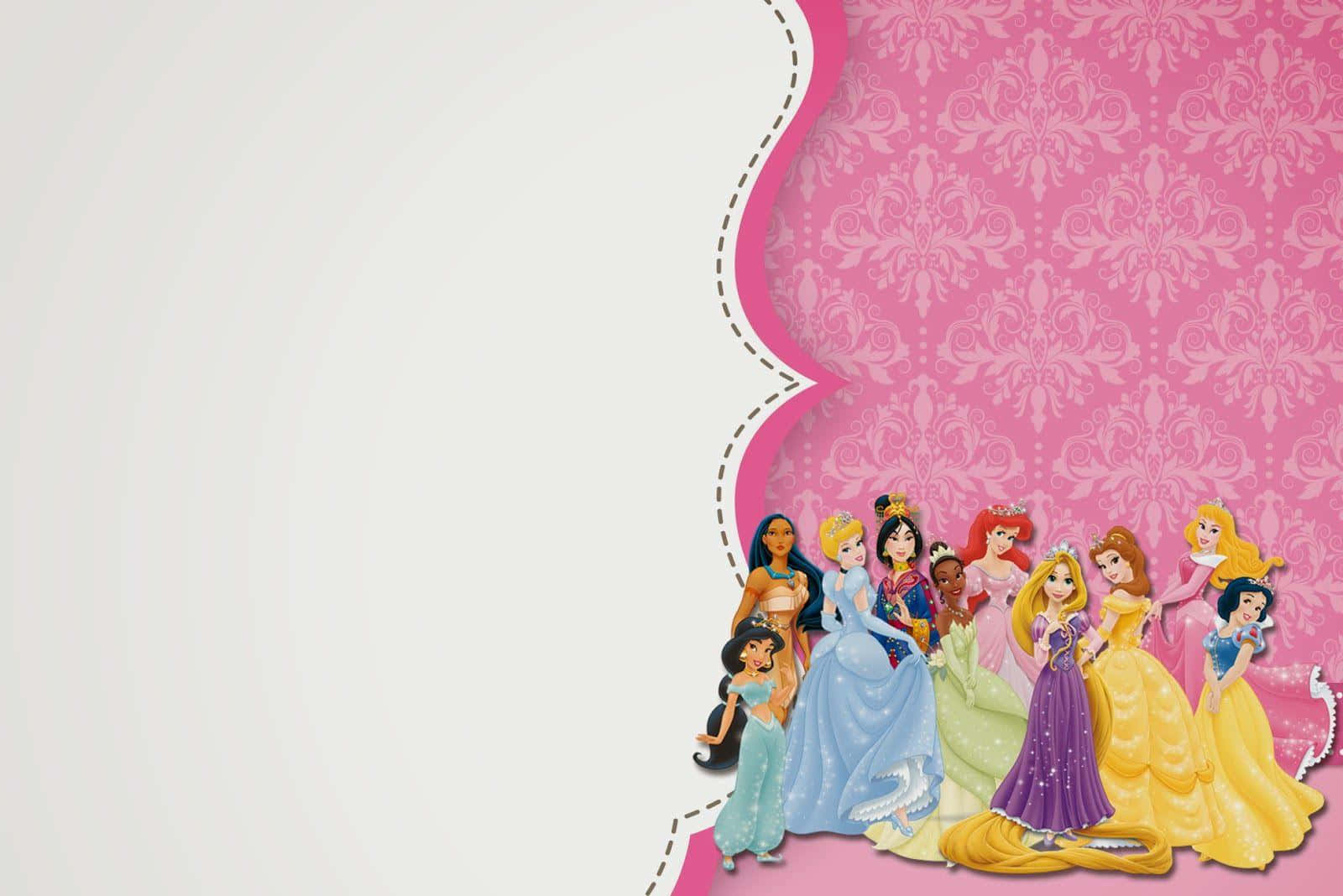 Fejrersøsterskab Med Disney-prinsesser.