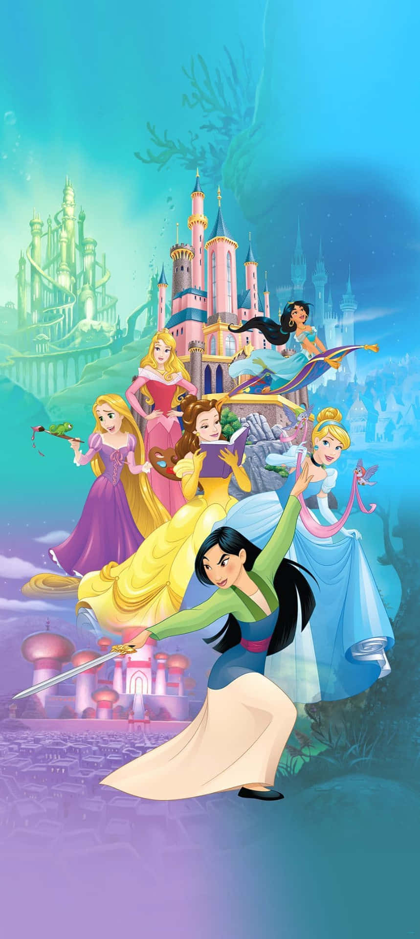 Exploretambém Os Fantásticos Mundos Da Sua Majestade - Experiência Princesas Da Disney.