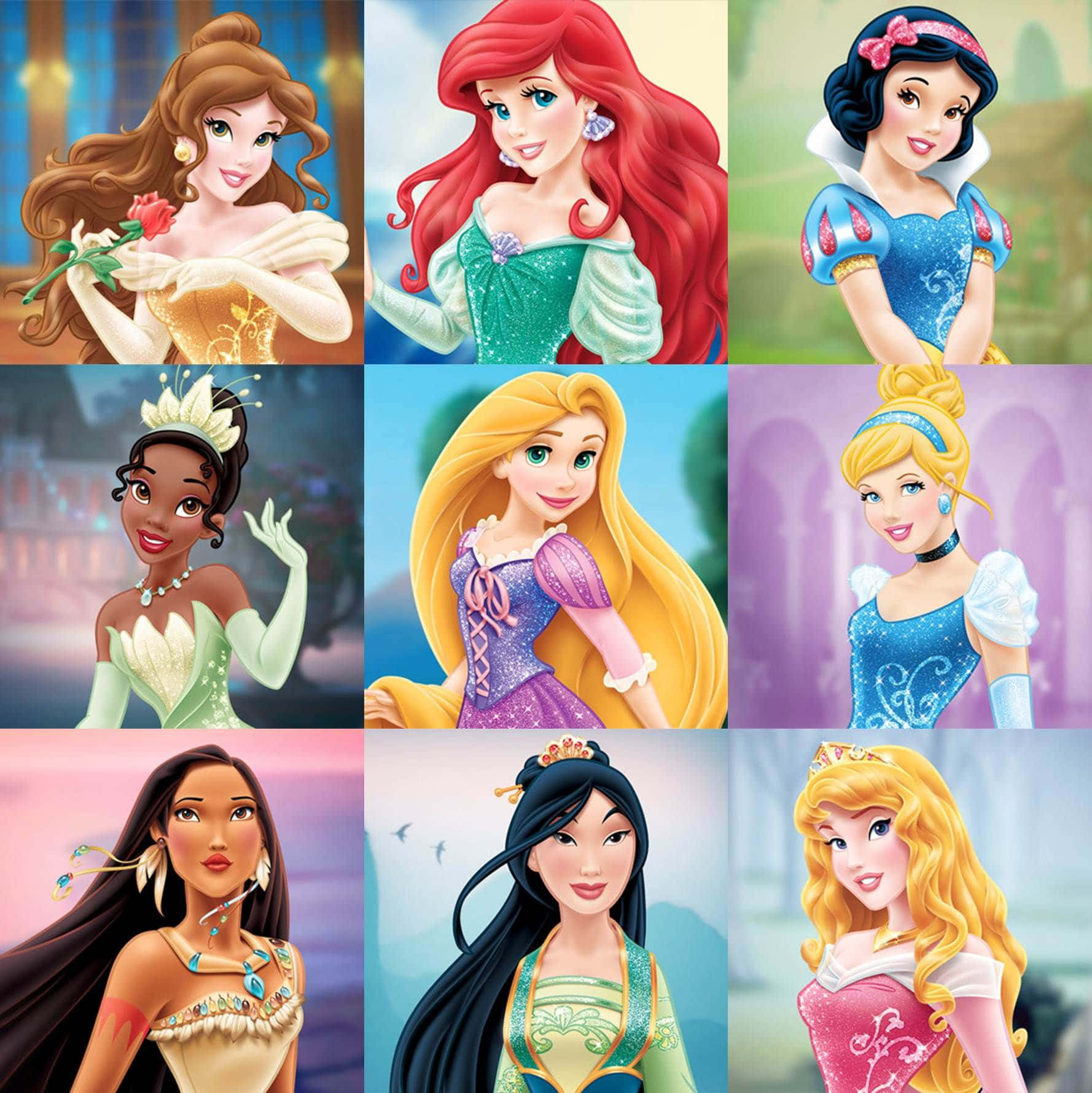 Smukke Disney Prinsesse motiver.