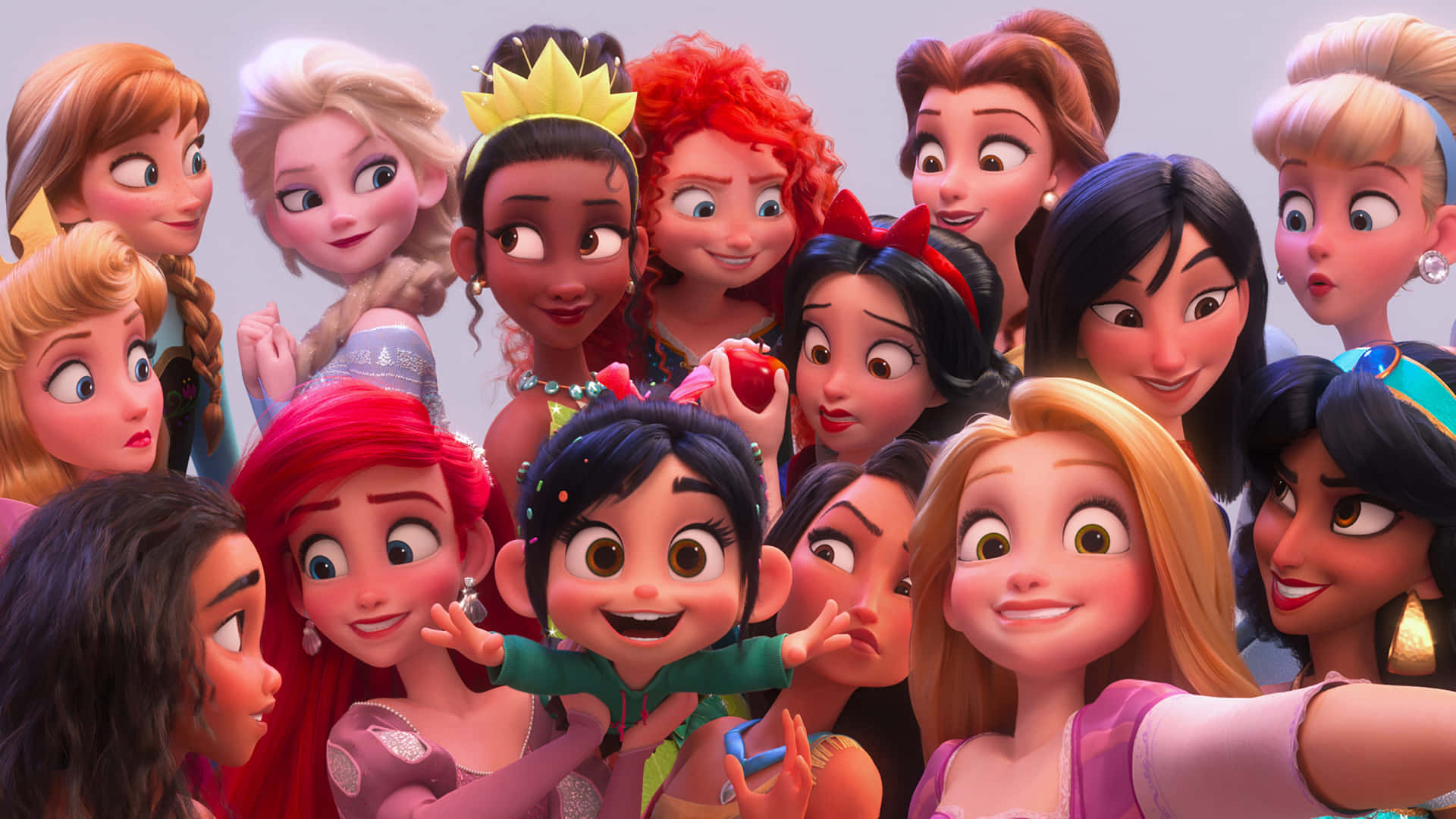 Billeder af Disney Prinsesser bevæger sig smukt på din skærm!