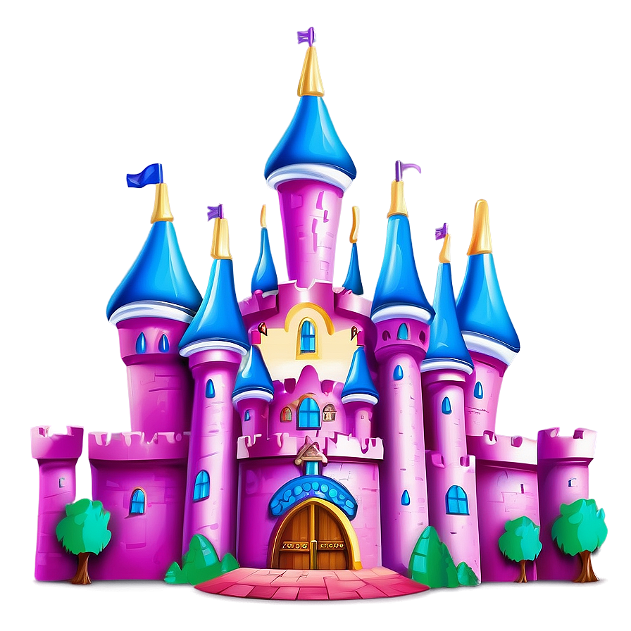 Disney Princess Castle Png 05242024 PNG