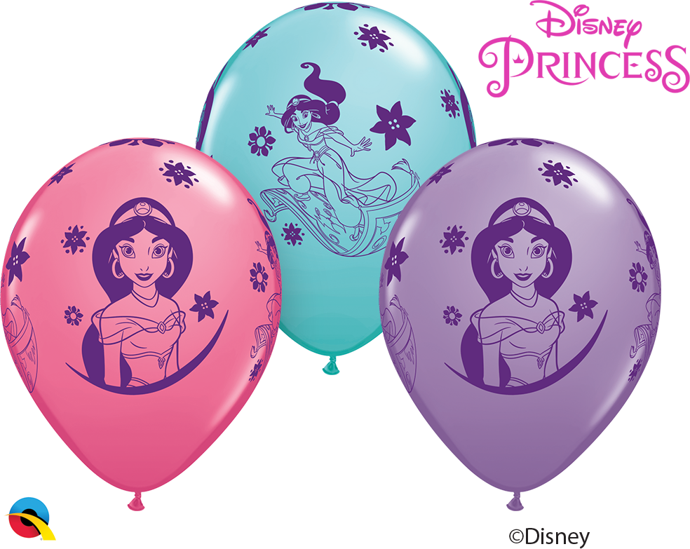 Disney Princess Jasmine Balloons PNG