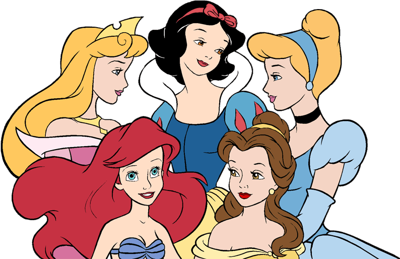 Disney Princesses Gathering PNG