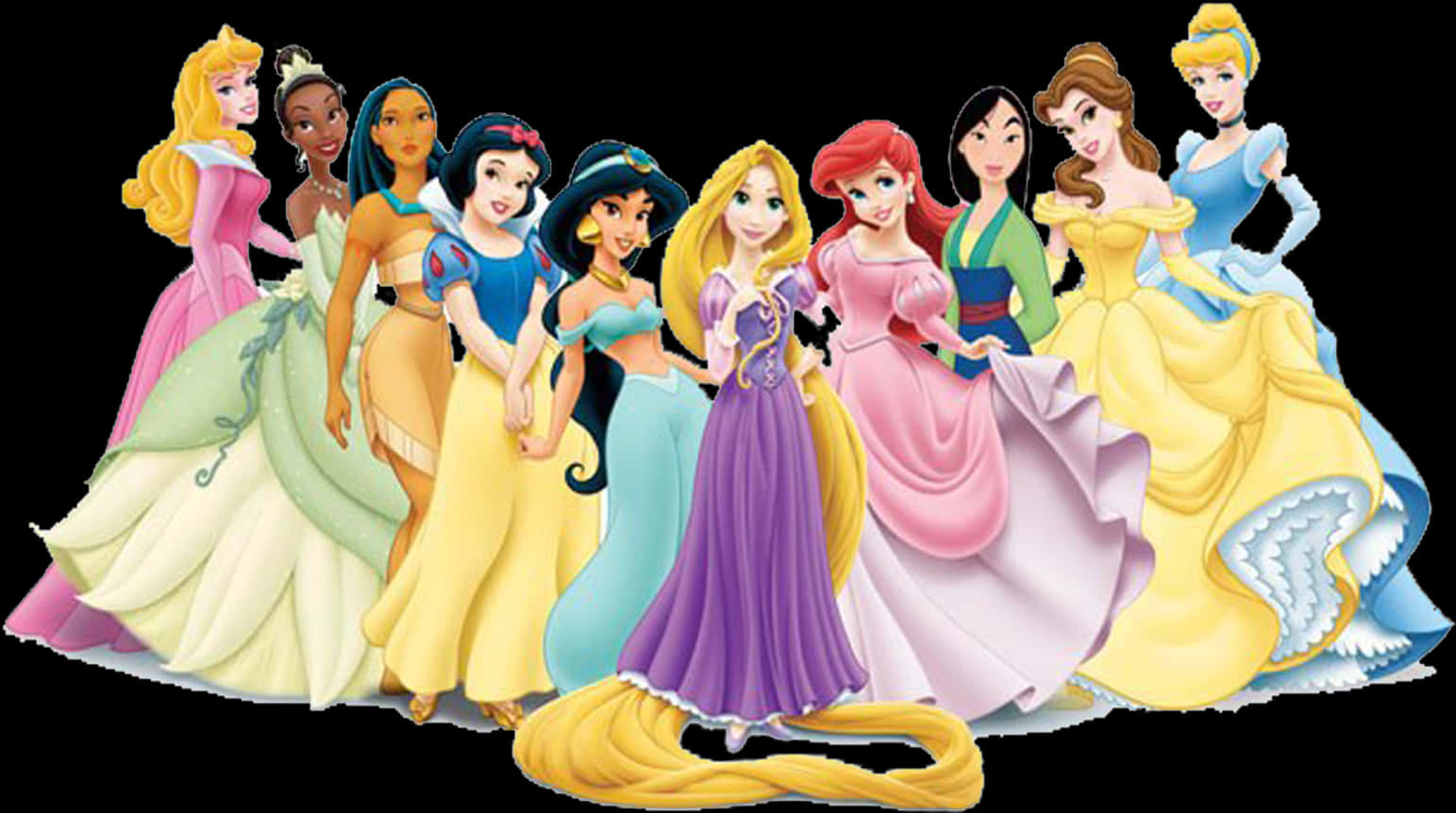 Disney Princesses Gathering PNG