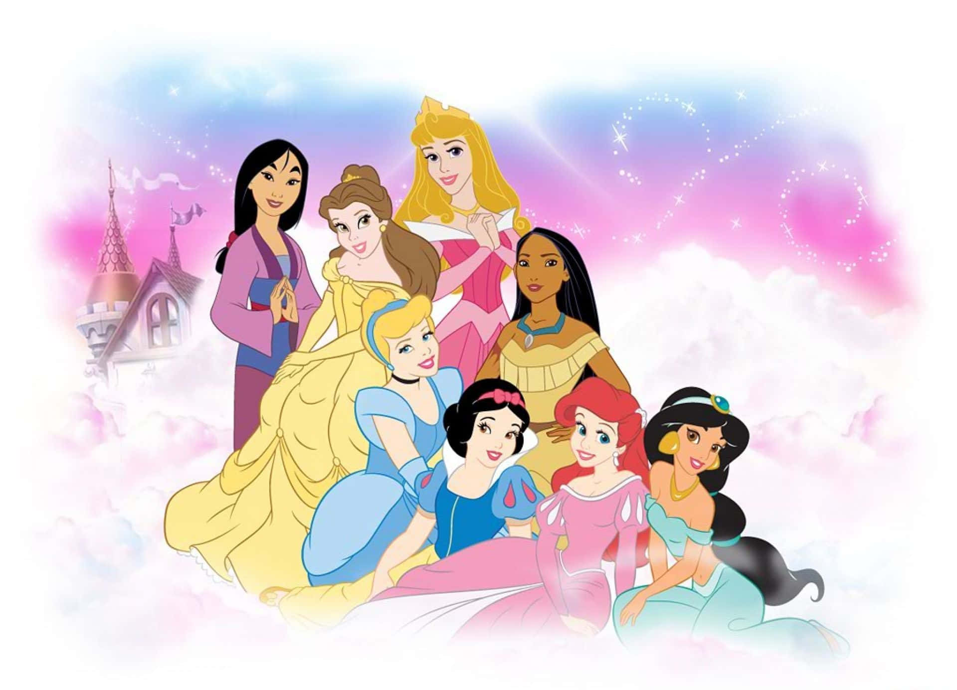 Disney Princesses Mulan Pocahontas Picture