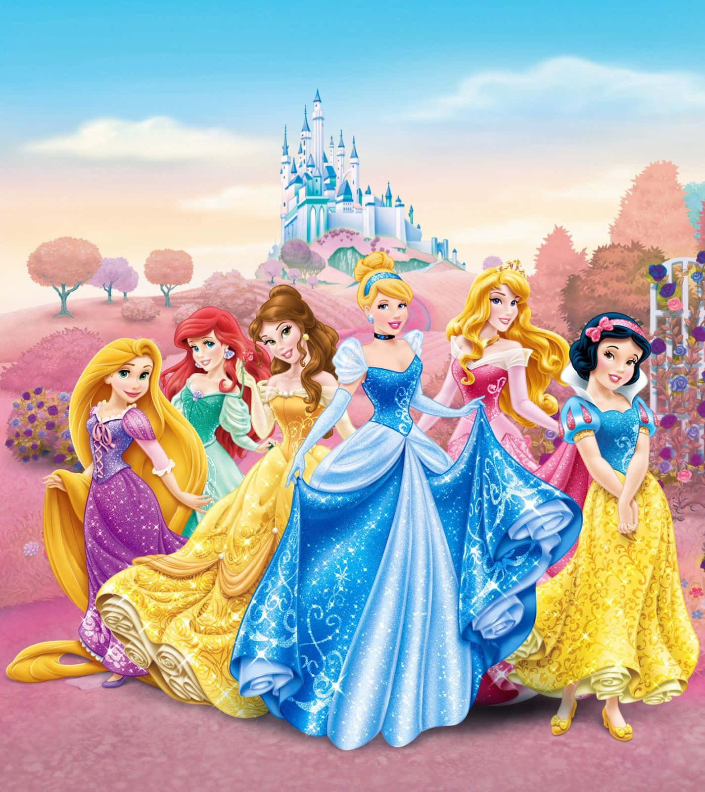 Disneyprinsessklänningar Slottsbild