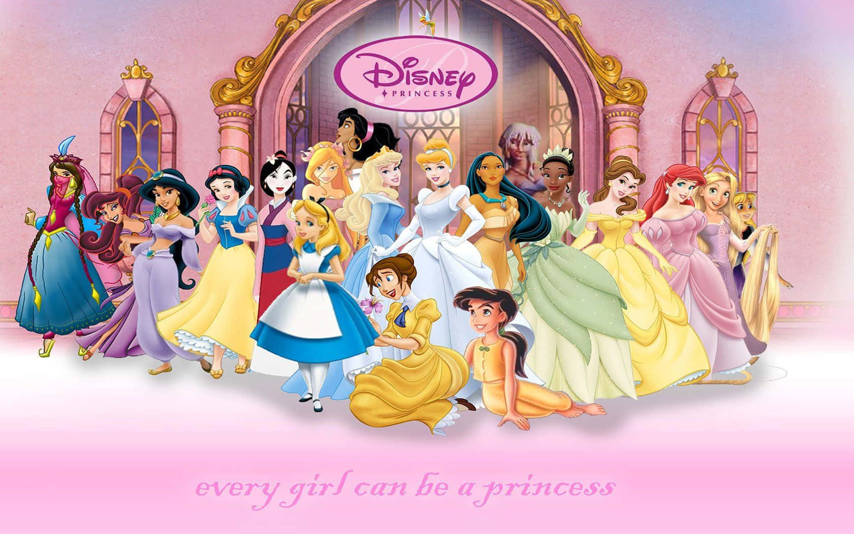Imagemdo Palácio Real Das Princesas Da Disney.