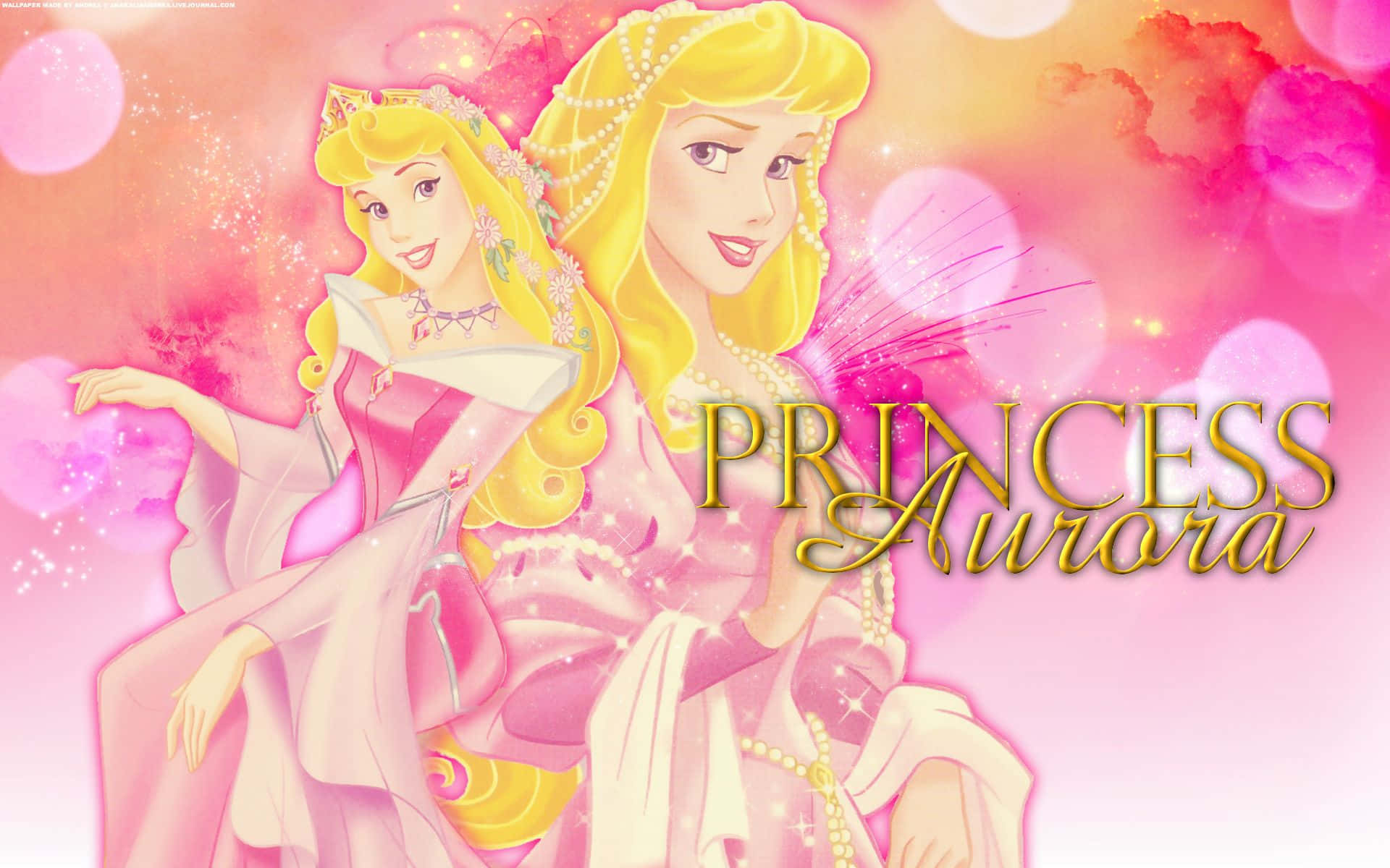 Disney Prinsesser Sleeping Beauty Aurora Billede Wallpaper