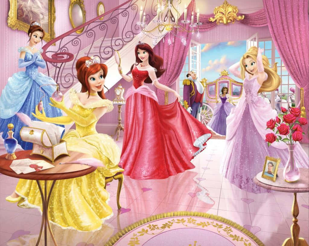 Disneyprinsessornas Kungliga Palatsbild