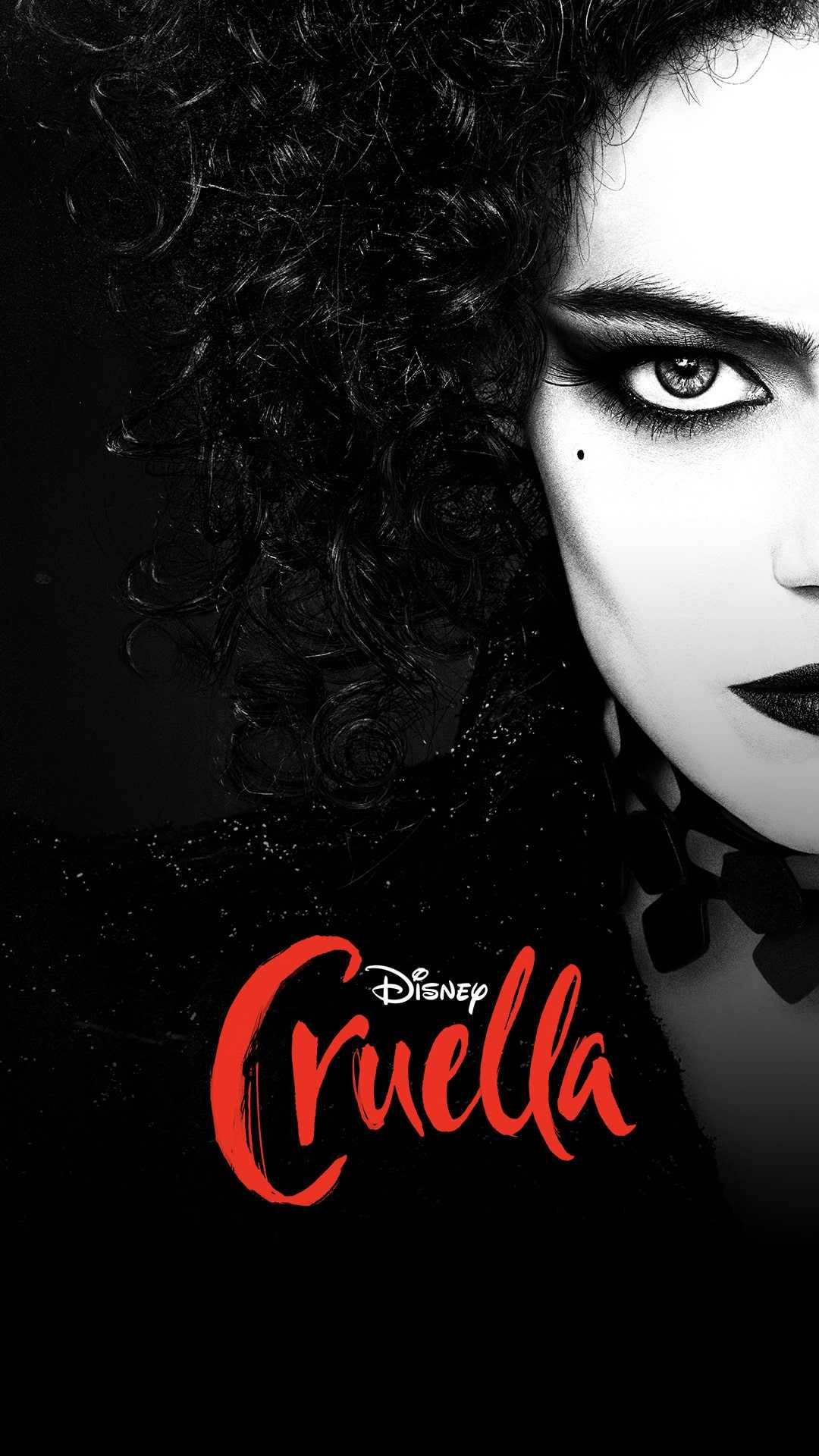 Disney's Cruella 2021 Film Poster Background