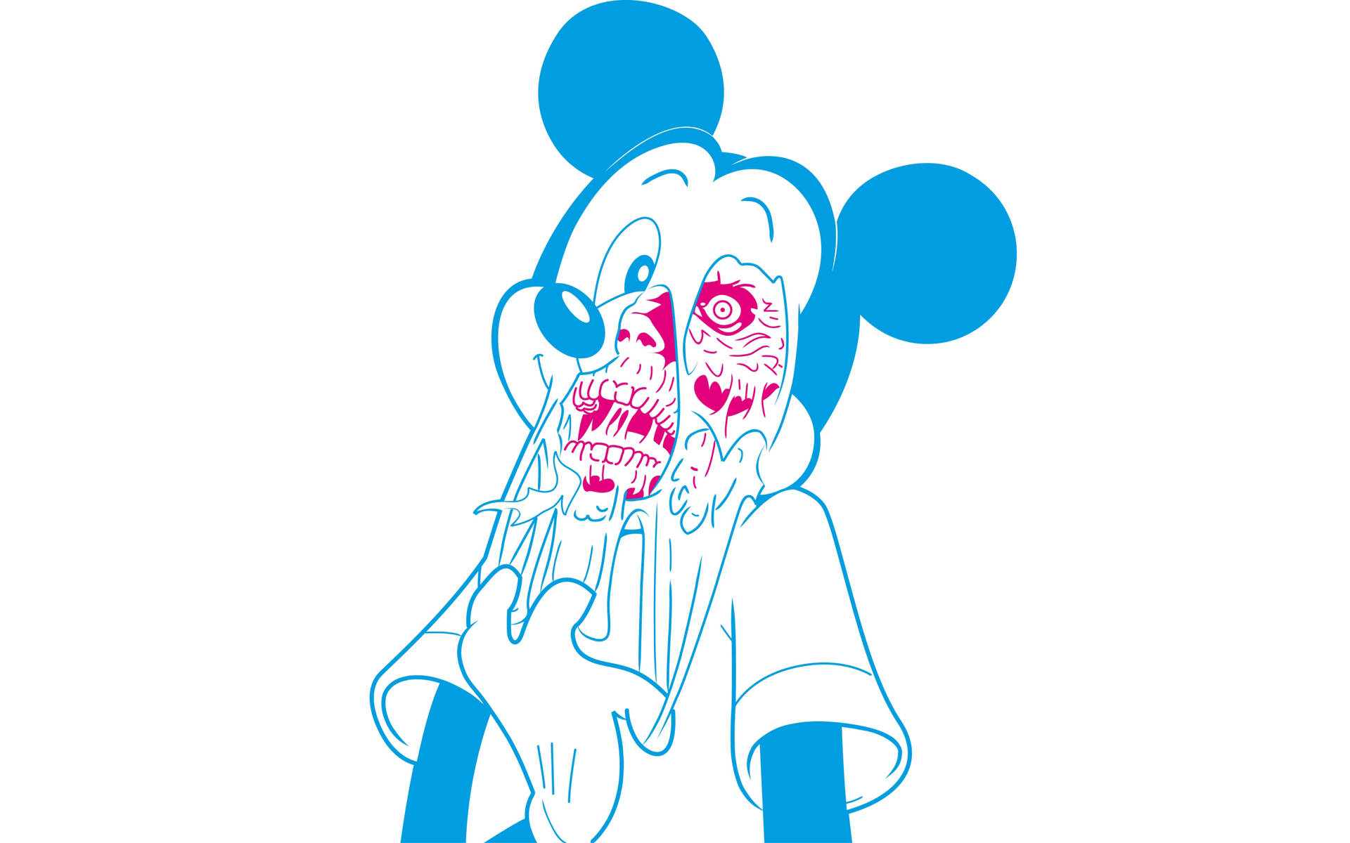 Disney Scary Mickey Wallpaper