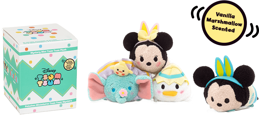 Disney Tsum Tsum Plush Collection PNG