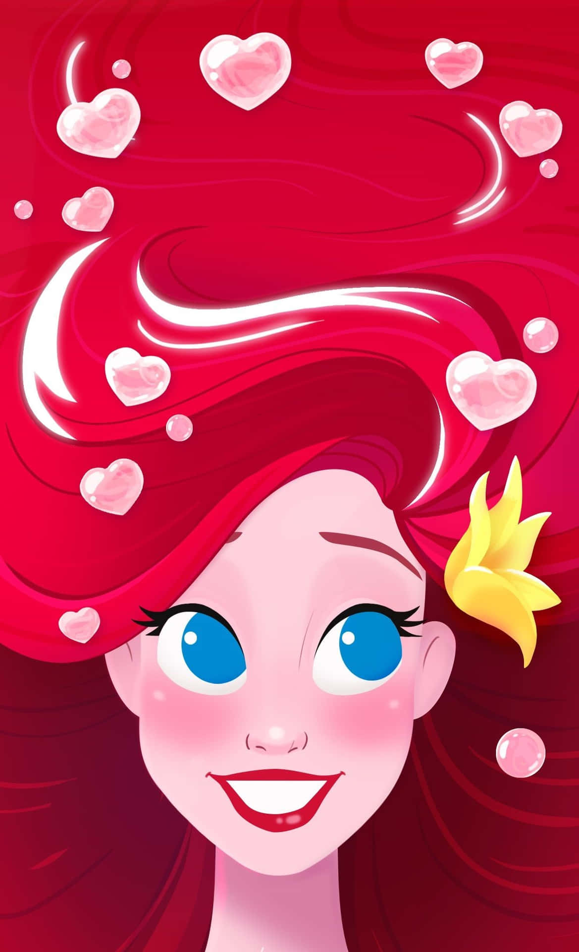 Express your Valentine's Day love with Disney! Wallpaper