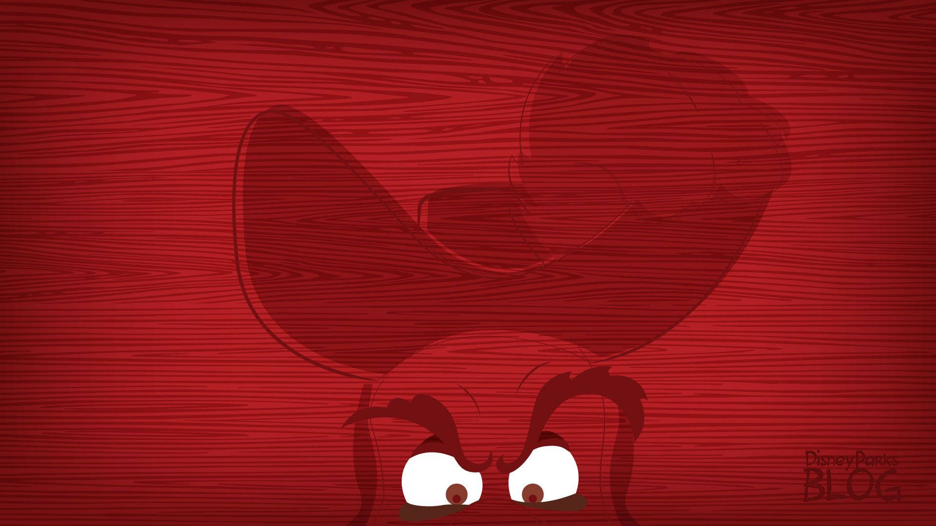 Disney Villain In Red Wallpaper