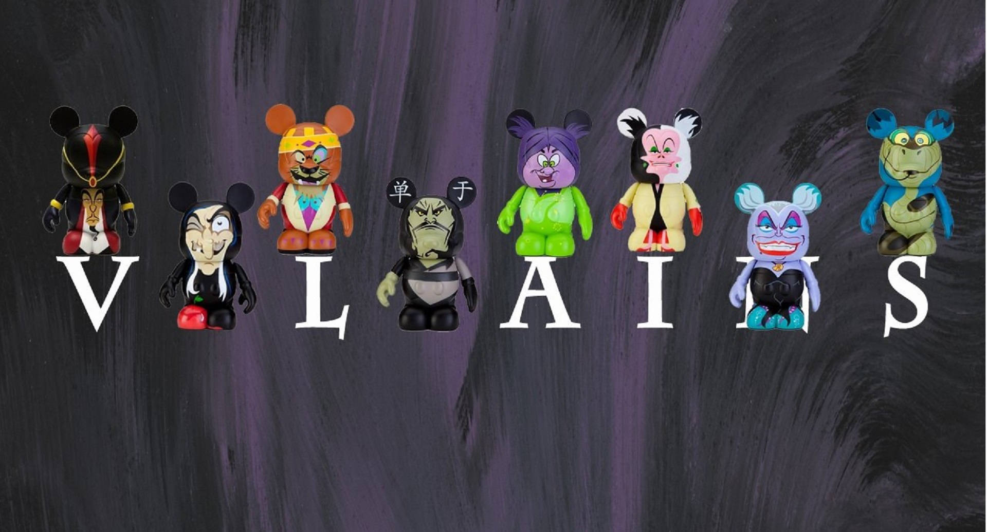 Disney Villains With Mickey Mouse Ears Wallpaper