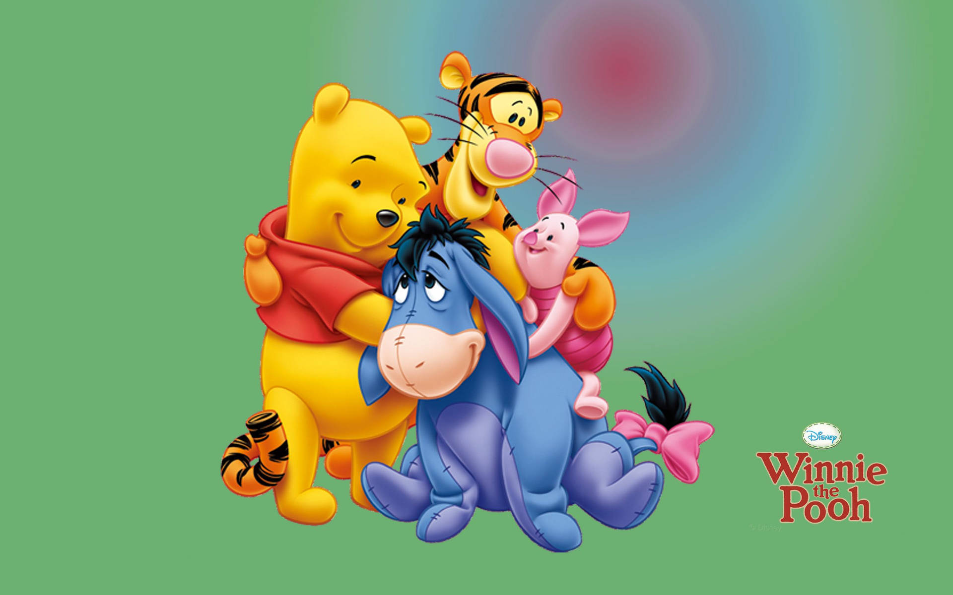 Disney Winnie The Pooh And Friends Poster Wallpaper