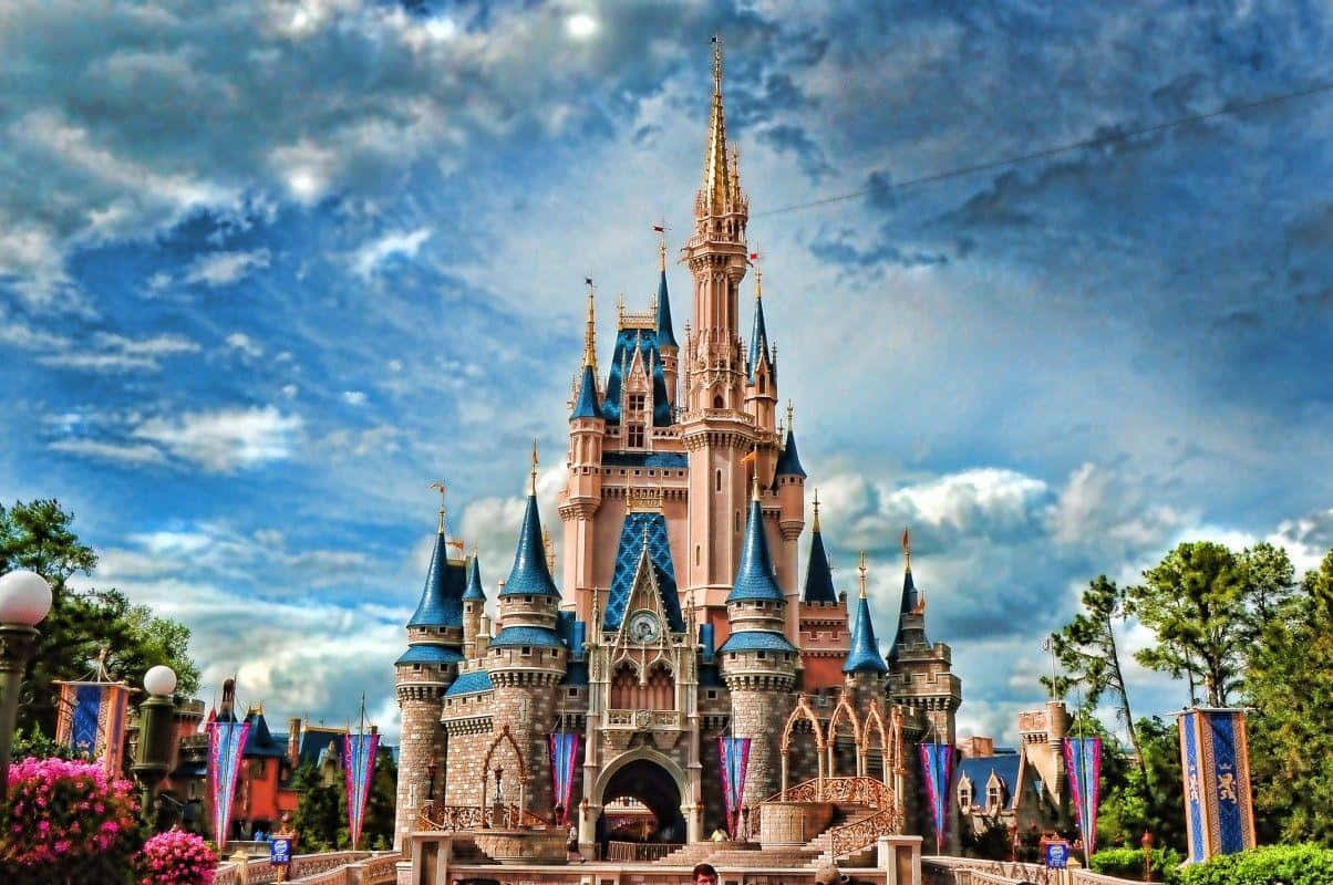 Njutav Magic Kingdom, Disneys Mest Populära Temapark På Disney World.