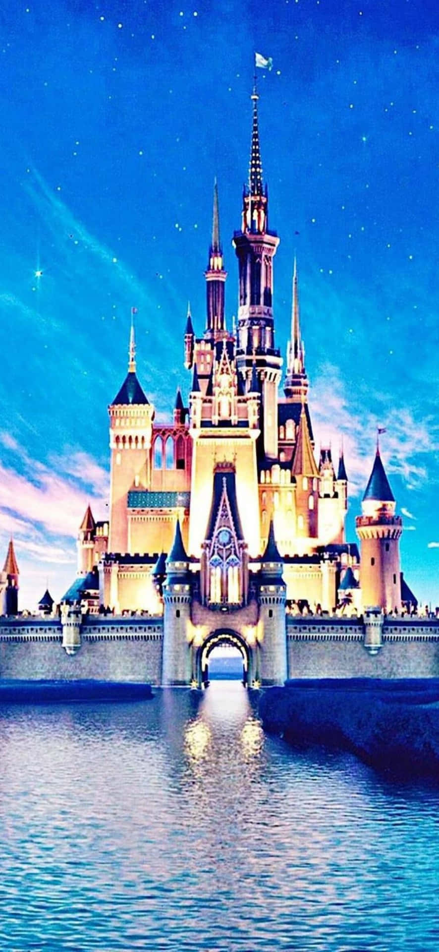 Iconic Disney World Android Wallpaper