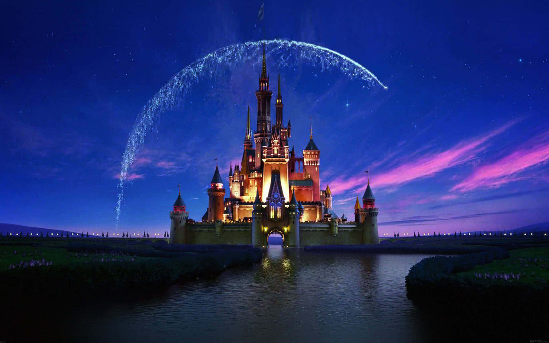 Entraen Un Mundo De Encanto En Disney World Fondo de pantalla