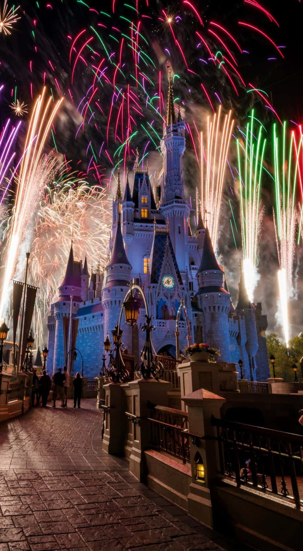 !Udforsk magien i Walt Disney World med din iPhone! Wallpaper
